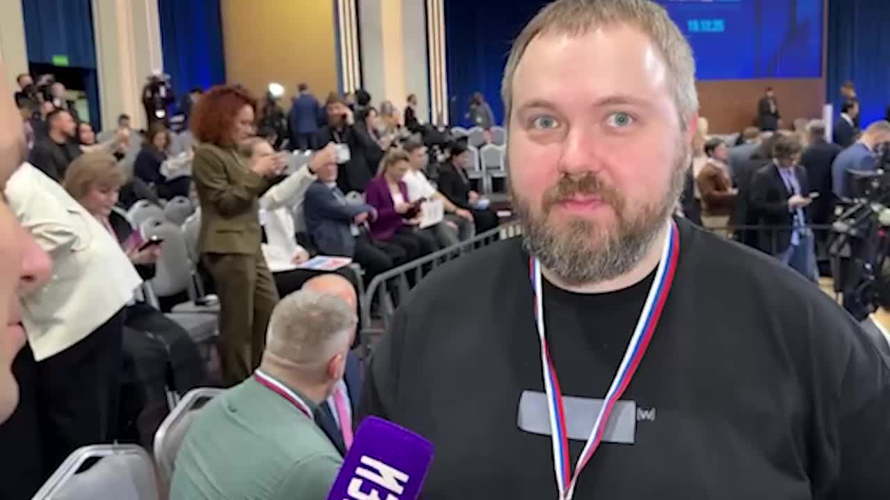 Блогер Wylsacom обсуждает вопросы технологического суверенитета на Прямой линии с Путиным