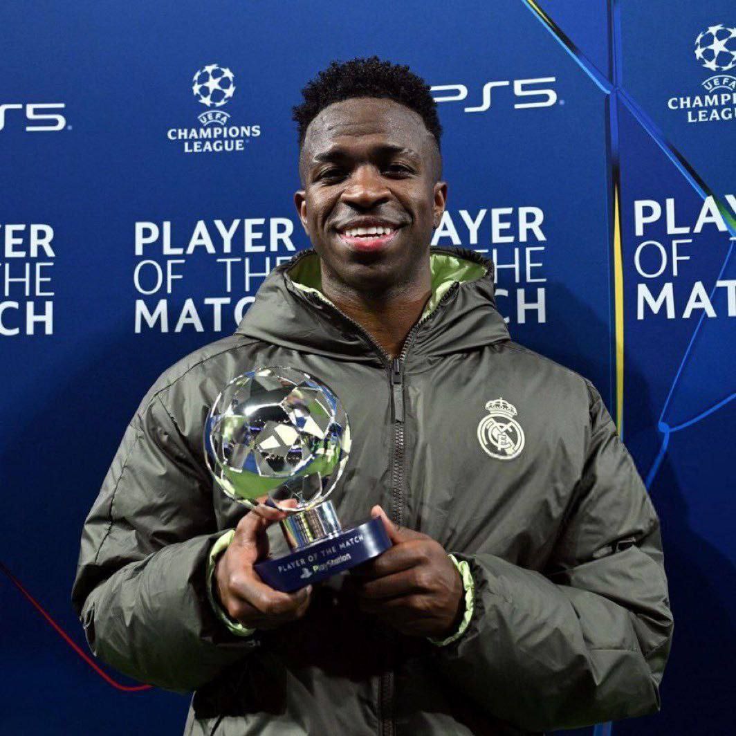 Винисиус Жуниор игрок недели в Лиге Чемпионов Бразилец оформил 1 3 в победном матче с Монако 6 1 и обошёл в голосовании Фермина Суареса и Наварро