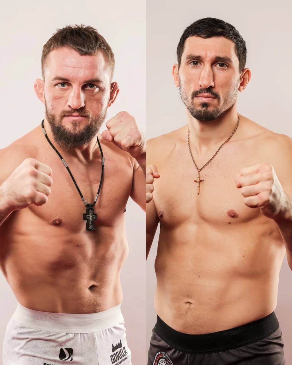 Актуальная форма Влада Белаза и Армена Петросяна перед титульным поединком RCC