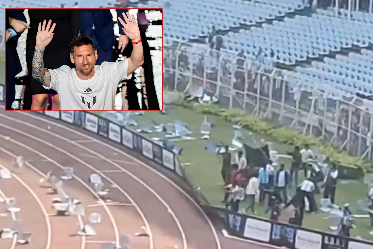 Полиция задержала организатора визита Месси в Калькутту после беспорядков oxu az 1387702 Новости Азербайджана Написать нам ruoxuaz ЛионельМесси Индия