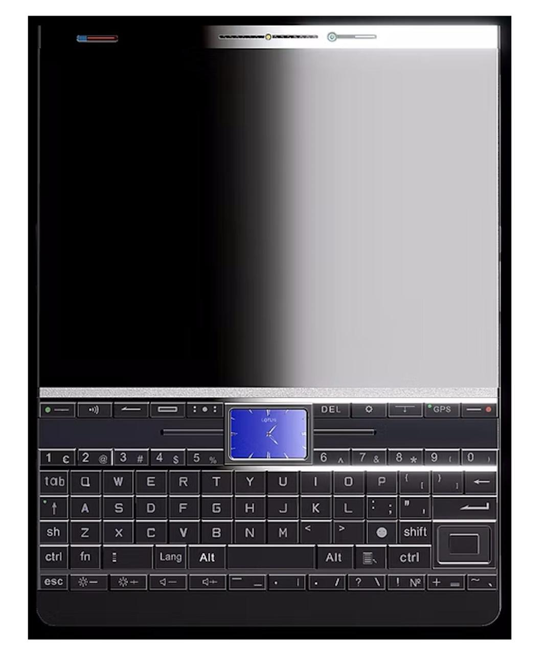 Представлен аналог Blackberry Passport от его дизайна становится не по себе Компания Lotus Technologies анонсировала новый смартфон Lotus Diplomat Он будет собран за счёт краудфандинга но точная информация о цене и дате выхода пока недоступна Однако первые фотографии уже имеются причем официальные от самого вендора Концепция новинки очень напоминает культовый Blackberry Passport почти квадратная форма корпуса и дисплея физическая QWERTY клавиатура и явно нишевая ориентированность Однако на этом сходства заканчиваются и в деталях дизайн вызывает скорее отторжение Клавиши получились очень мелкими и расположены несимметрично Под основным 5 3 дюймовым дисплеем расположился маленький дополнительный экран а справа внизу навигационная панель Внутри будет QS 8 Elite 24 Гб ОЗУ и 1 5 ТБ накопитель В корпусе устройства нашли место даже для 3 5 мм аудиоджека и ИК порта Какая будет ОС на борту неизвестно iguides