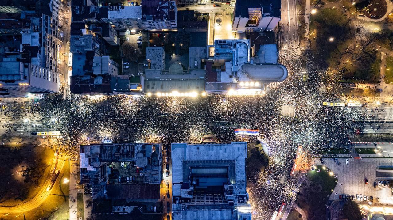 В Белграде студенты вновь вышли на протест.   В Нише также проходит митинг.  Подписывайтесь — RT на Балканах