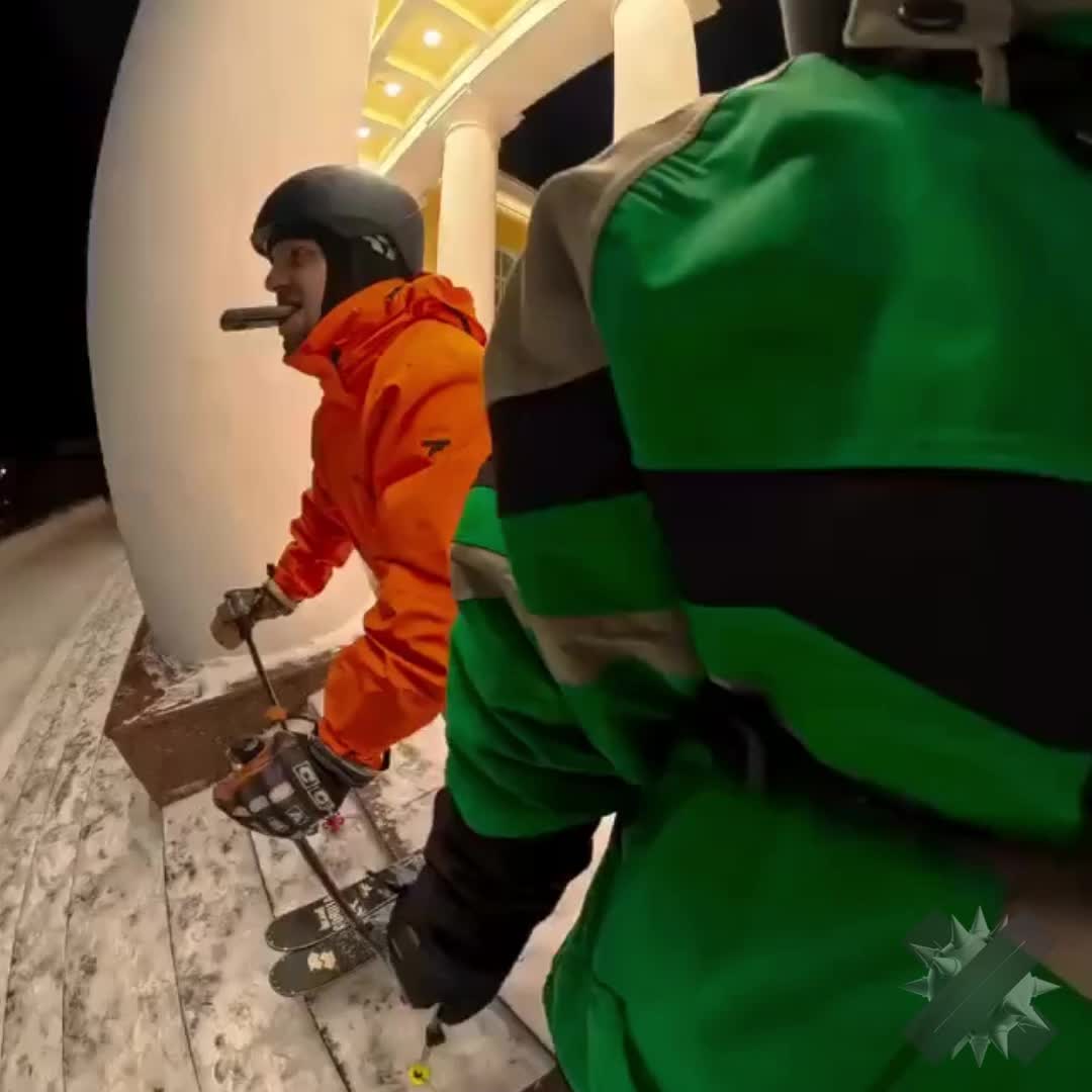 Олимпиец Даниил Калачёв провел экстремальный заезд по улицам Кировска