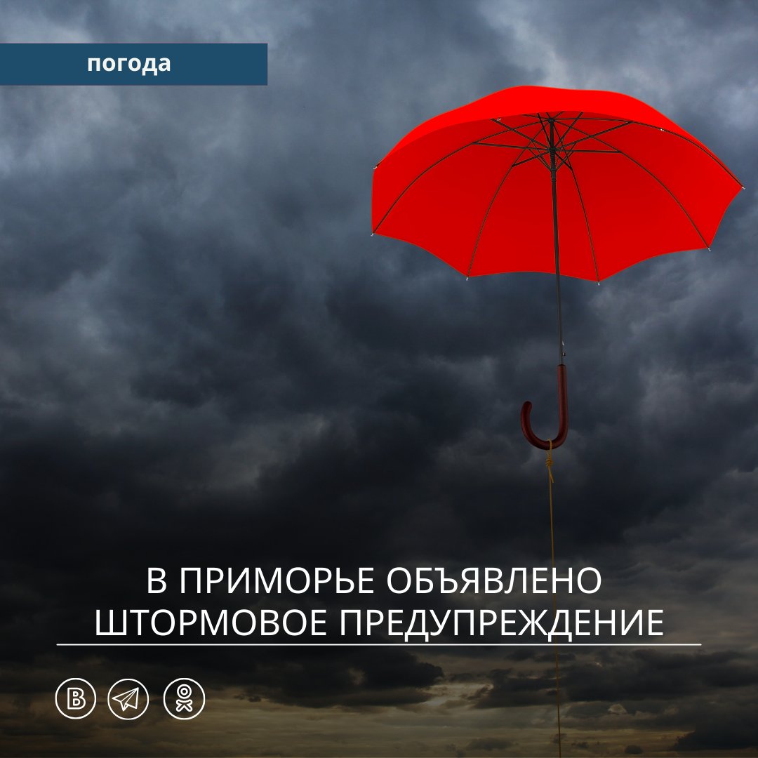 ШТОРМОВОЕ ПРЕДУПРЕЖДЕНИЕ  14 августа     В связи с активизацией циклонической деятельности у южного побережья Приморья ночью и днём 14 августа на юго-востоке края ожидаются сильные дожди  15–45 мм за 12 часов и менее , местами очень сильные  более 50 мм за 12 часов и менее , а также грозы.    Территории предупреждения: Находка, Партизанский ГО, Лазовский муниципальный округ  в т. ч. Преображение .    Владивосток: ожидается дождь, сильных осадков не прогнозируется.
