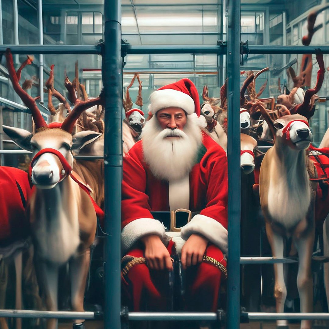 Дед Мороз задержан в Краснодарском крае из за новогодних саней Сотрудники полиции оштрафовали 28 летнего волшебника Подробности читайте в нашем MAX