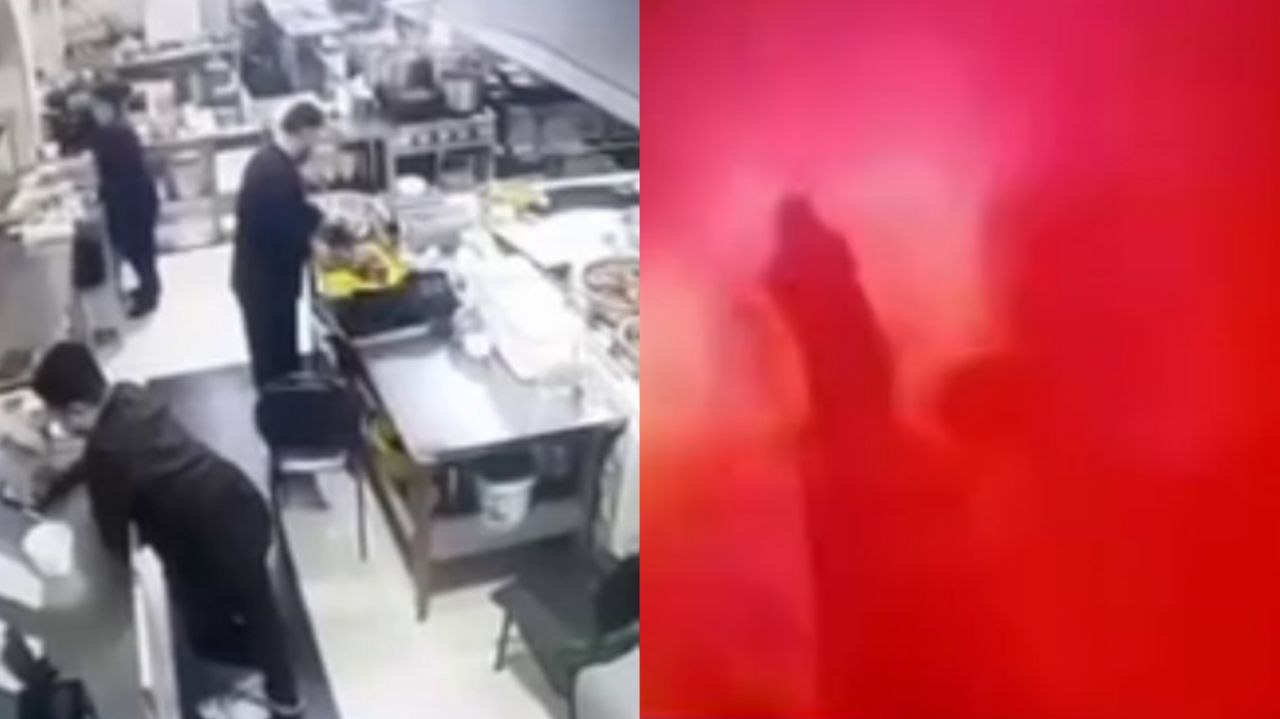 В одном из общепитов Гулистана взорвался газовый баллон есть пострадавшие видео repost uz poxoje na kuxne rvanulo Подписывайтесь на Repost