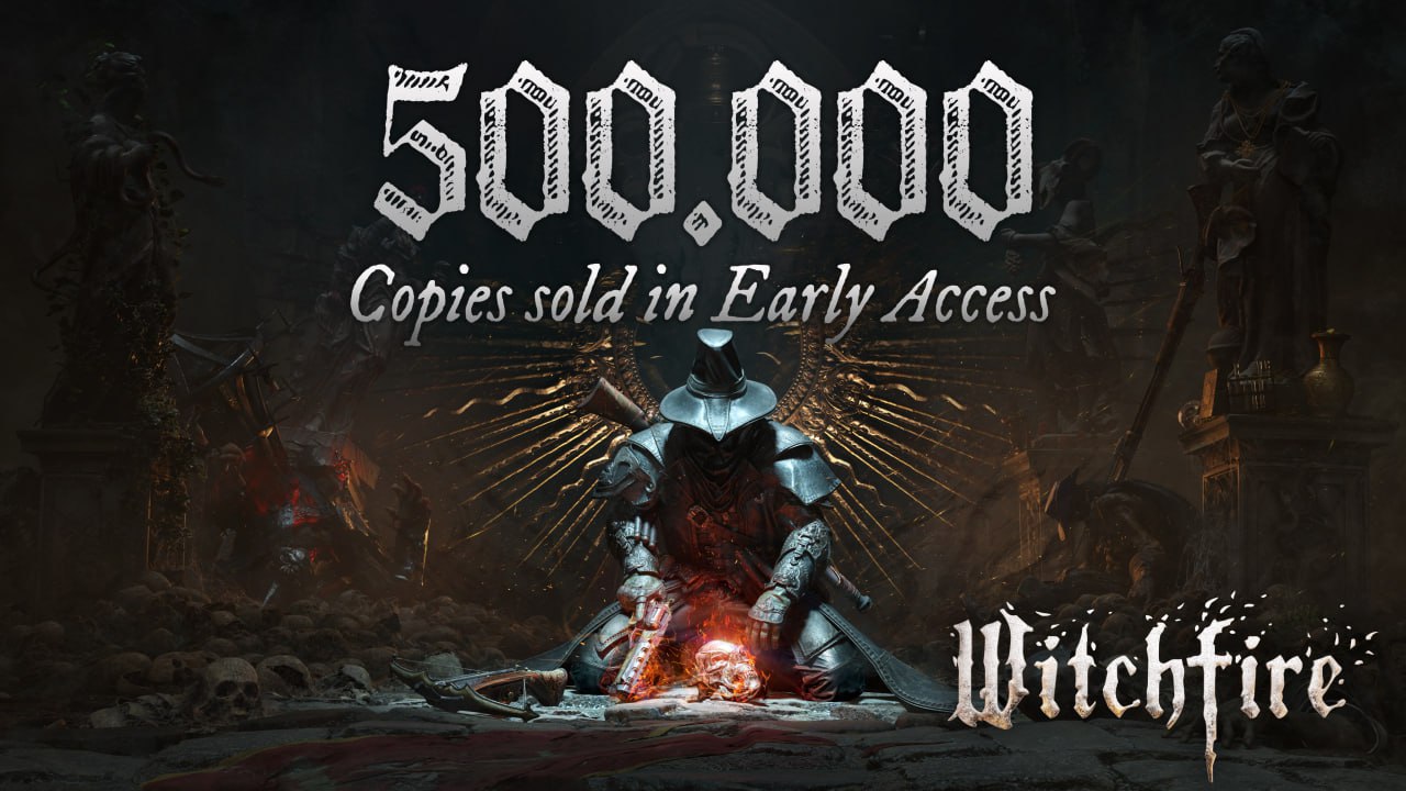 Крупное обновление и скидка позволили Witchfire перейти рубеж в 500 тыс проданных копий в раннем доступе Хотя бы у одной Painkiller хорошо идут дела в этом году