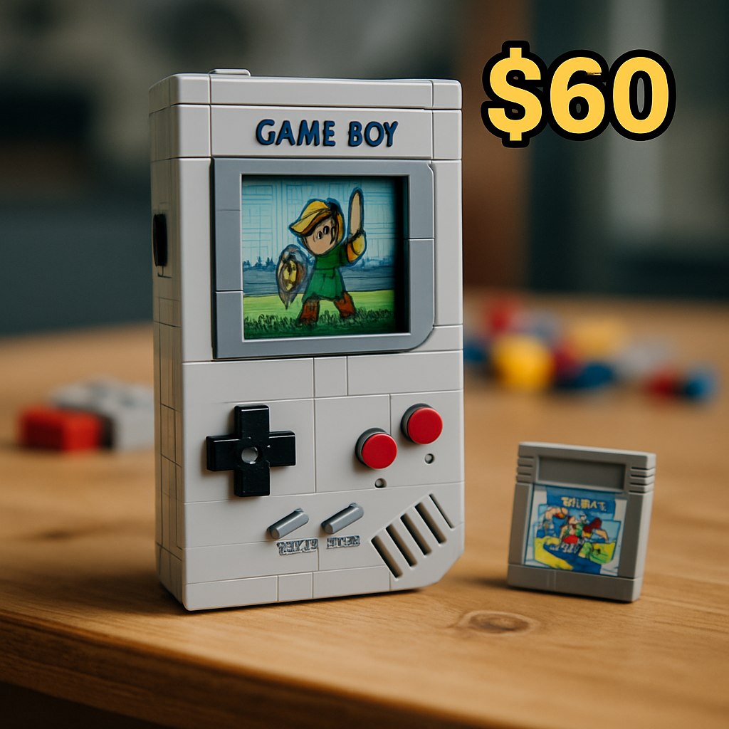 Lego представила официальную версию Nintendo Game Boy с Lenticular дисплеем!  Теперь фанаты классики смогут оценить новое творение от Lego, которое стоит $60 и уже доступно для предзаказа с датой отгрузки 1 октября.     Размеры модели составляют 14 см в ширину и 9 см в высоту, что соответствует оригинальному Game Boy. Вместо миниатюрных деталей, Lego создала точные кнопки, которые идеально вписываются в рамку.    Модель также включает печатные плитки для воспроизведения знаменитых надписей, таких как переключатели и динамик. А самое интересное — возможность использовать сменные лентикуллярные линзы, чтобы показывать сцены из классических игр, например, The Legend of Zelda: Link’s Awakening или Super Mario Land.     Не упустите шанс добавить этот уникальный набор в свою коллекцию!    AI OFFICIAL