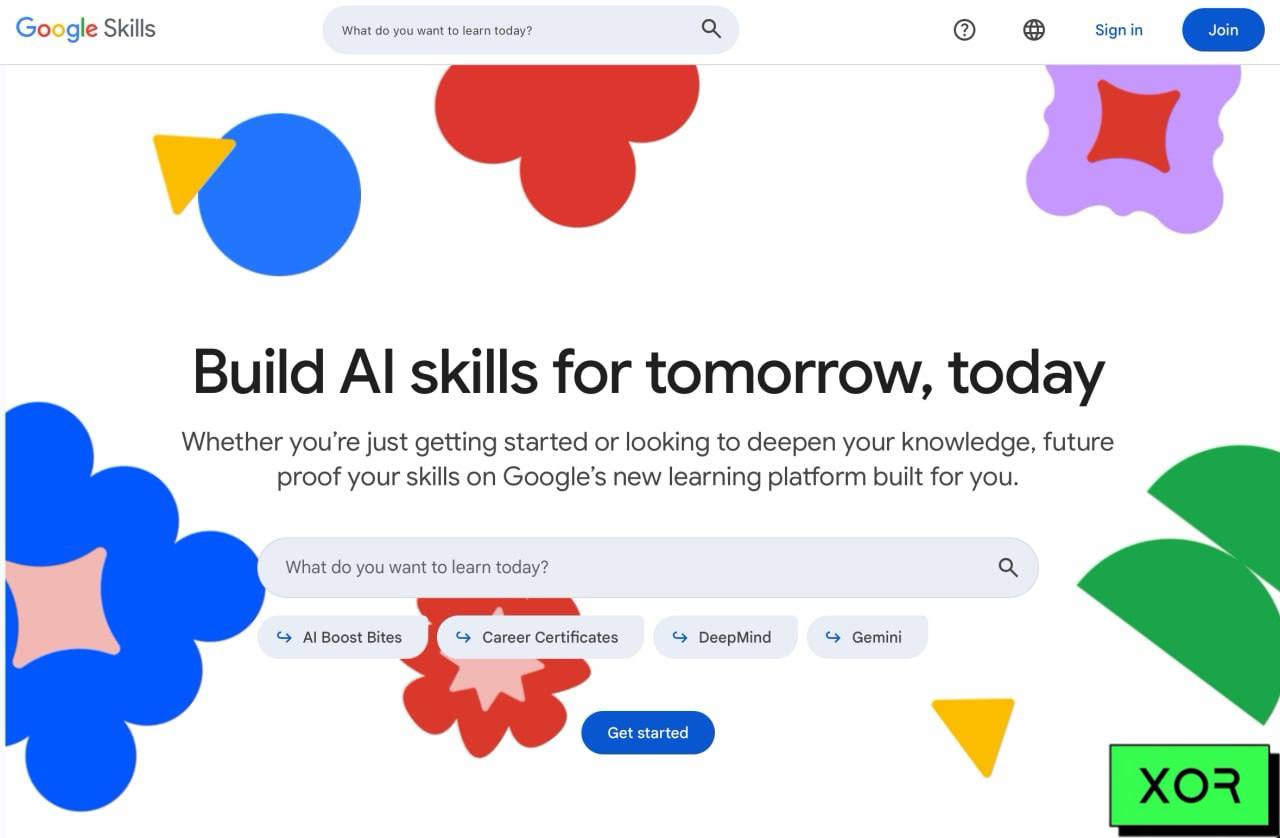 Google запустил бесплатную платформу для изучения ИИ Skills Внутри почти 3 000 курсов и лабораторных работ от базовых принципов машинного обучения до продвинутого анализа данных внедрения ИИ в рабочие процессы и построения собственной модели При этом есть программы для всех уровней новичков сеньоров и руководителей Налетаем xor journal