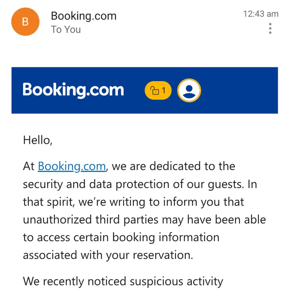 Сайт бронирования Booking com сообщил что третьи стороны получили доступ к информации о бронировании клиентов некоторые из них получили в воскресенье уведомление по электронной почте о возможной утечке данных BKNG jkinvest news jkinvest
