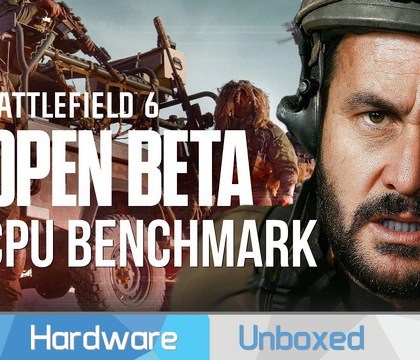 В HUB сравнили, как Battlefield 6 работает с Ryzen 7 9800X3D, Ryzen 7 9700X и Core Ultra 7 265K  Авторы YouTube-канала Hardware Unboxed опубликовали видео, на котором продемонстрировали, как бета шутера Battlefield 6 работает с разными процессорами. Речь идет о чипах AMD Ryzen 7 9800X3D, AMD Ryzen 7 9700X и Intel Core Ultra 7 265K. Сравнение проводилось в паре с актуальной флагманской видеокартой GeForce RTX 5090, у которой 32 ГБ видеопамяти на борту.  Читать далее
