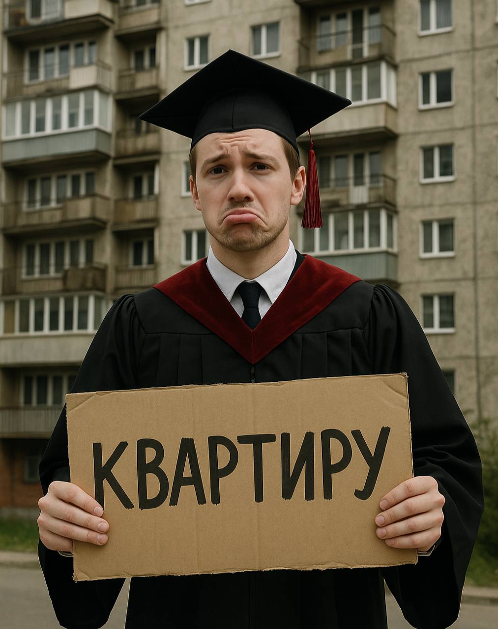 Выпускной с размахом: каждый третий школьник в России хочет квартиру в подарок Опрос показал, что 37% выпускников мечтают о квартире на прощание со школой. Деньги просят 43%, технику — 30%, машину — 24%. Скромность в списках желаний встречается всё реже, а ожидания школьников всё больше напоминают прайс на взрослую жизнь. Родители в ответ — только нервный смех и калькулятор в руке. / Реклама
