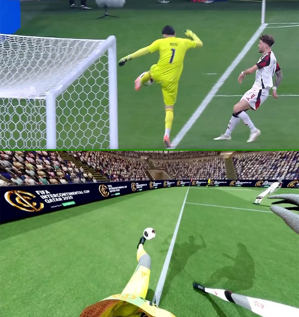 ФИФА тестирует новые технологии в футболе которые будут помогать арбитрам На недавнем Межконтинентальном кубке впервые была опробована технология Out of Bounds позволяющая точно определять покинул мяч пределы поля или нет Именно эта система сработала когда Фабиан Руис из ПСЖ забил в ворота Фламенго но чуть ранее мяч ушел за лицевую линию Кроме того ФИФА расширила использование технологии Real time 3D Recreation чтобы сделать определение офсайдов по линии обзора быстрее и нагляднее Подписывайтесь на РИА Новости Спорт в MAX