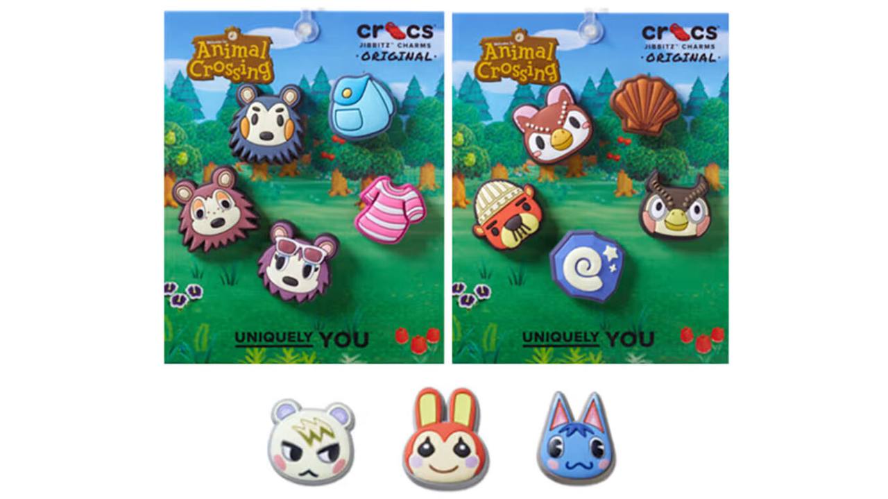 Crocs в коллаборации с Nintendo представила модель по Animal Crossing В комплекте пара обуви, а также джибитсы с героями игры и другими элементами вселенной Animal Crossing. Джибитсы можно также докупить отдельно. Цена пары составляет $70 за модель для взрослых и $55 за детскую модель ~5500 ₽ и ~4300 ₽ соответственно . Джибитсы стоят по $5 за одну штуку и $17 за комплект из пяти штук есть два разных комплекта . В продаже с 26 августа.