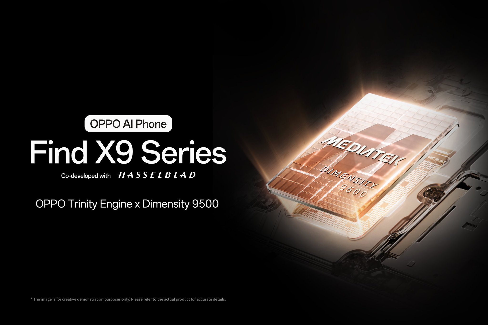 OPPO Find X9 станет одним из первых флагманов с процессором MediaTek Dimensity 9500 официальный анонс линейки состоится 16 октября emu tech новости OPPO FindX9