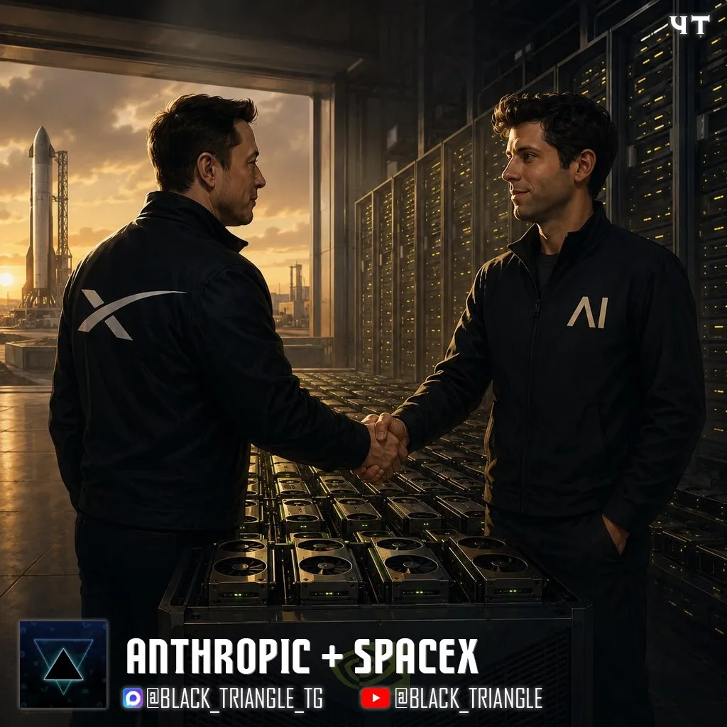 Claude выкупает мощности у Grok Anthropic подписала соглашение со SpaceX на использование всей вычислительной мощности дата центра Colossus 1 Сделка даёт компании свыше 300 мегаватт новых мощностей и доступ к более чем 220 000 ускорителей Nvidia   Сам Colossus достался SpaceX вместе с xAI после поглощения и теперь Илон Маск фактически сдаёт его в аренду главному конкуренту OpenAI Дополнительная мощность пойдёт на расширение лимитов для подписчиков Claude Pro и Claude Max а также на запуск сервисов в новых регионах прежде всего для регулируемых отраслей вроде здравоохранения и финансов SpaceX становится пятым крупным поставщиком железа под Claude после Amazon Google Microsoft и Nvidia Финансовые условия стороны не раскрывают Любопытная деталь из заявления Маска SpaceX оставила за собой право отозвать вычислительные мощности если Claude совершит действия наносящие вред человечеству Помимо этого Anthropic выразила интерес к совместной работе со SpaceX над орбитальными дата центрами в будущем пока без конкретики по срокам и архитектуре Если у вас плохо прогружаются файлы всё также доступно в канале в MAX News Soft Hacker