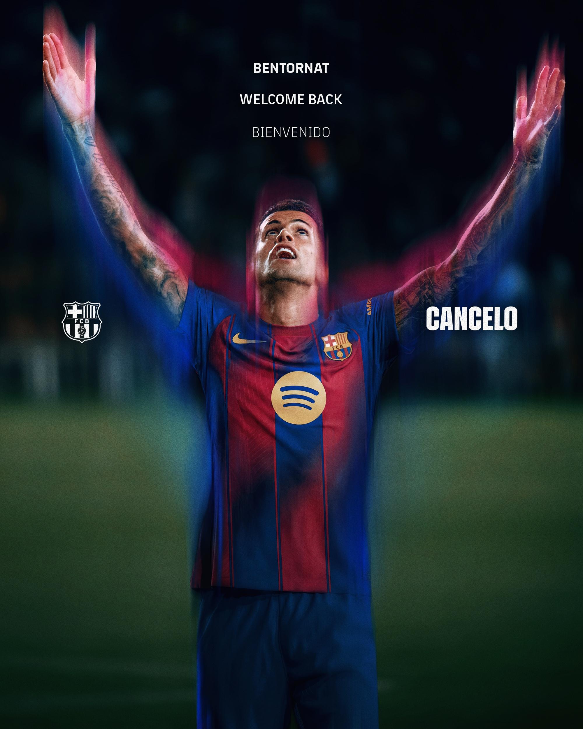 Официально Жоау Канселу игрок Барселоны Аренда до июня 2026 За нее Аль Хиляль выручит около 4 млн евро Игрок будет выступать под номером 2 Ранее португалец уже выступал за каталонцев в сезоне 2023 24 Заиграет Update В клубе поторопились с объявлением и удалили все посты с Канселу стороны все еще обмениваются документами для сделки myachPRO
