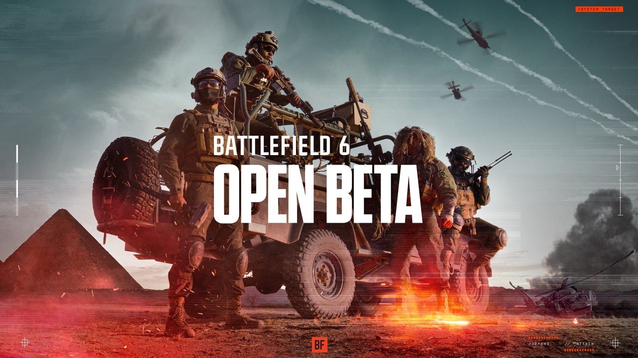 Стартовала предзагрузка беты Battlefield 6 в Steam - играем бесплатно с 7 августа, если получали ранний доступ через Twitch, или же с 9 по 10 августа, если в порядке общей очереди. - поиграть бесплатно это я могу! - как раз на выходные попробую - мой калькулятор не потянет BF6 - данный товар недоступен в вашем регионе