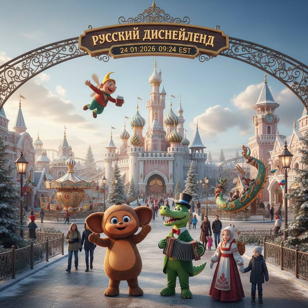 Отечественный Диснейленд предложили открыть в России В основе такого парк должны быть российские мульперсонажи считаю в Совфеде Чебурашка крокодил Гена Винни Пух Карлсон герои Ну погоди Простоквашино способны конкурировать с западными франшизами и помогут укрепить интерес к отечественной анимации и кинематографу считают там Поддерживаете такую идею Тюменское время Telegram MAX