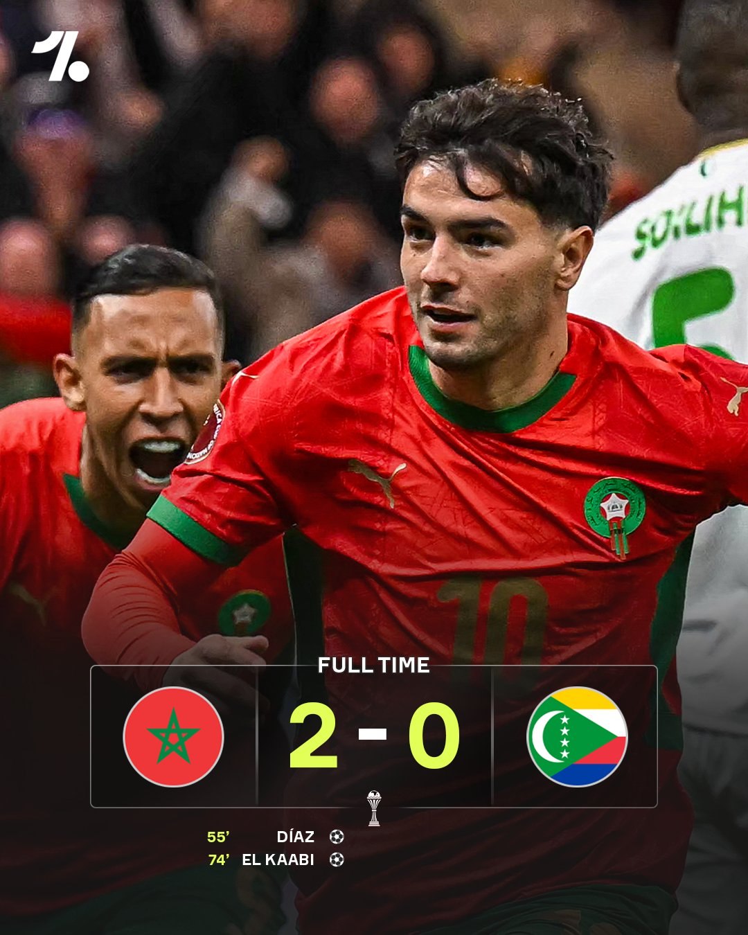 Сборная Марокко стартует на домашнем Кубке Африканских Наций с уверенной победы над Коморскими островами