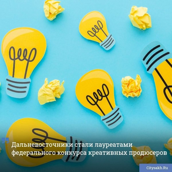 Два проекта с Дальнего Востока вошли в число 25 лучших на первом Федеральном конкурсе креативных продюсеров, организованном АНО «Креативная экономика» совместно с Гильдией креативных продюсеров.