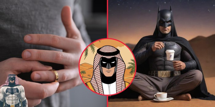 Женщина подала на развод потому что её муж БЭТМЕН По крайней мере он так считал Мужик из Иордании заставлял супругу пересматривать фильмы про Бэтмена требовал обращаться к нему только по другому имени начал переодеваться в костюм А по ночам он исчезал завидев любые огни в небе их он воспринимал как бэт сигнал Последней каплей стало то что женщина обнаружила однажды ночью в темноте своего мужа в костюме Бэтмена стоящего посреди дома Она тут же сбежала от шизика к родственникам и подала на развод Не все способны на отношения с героями