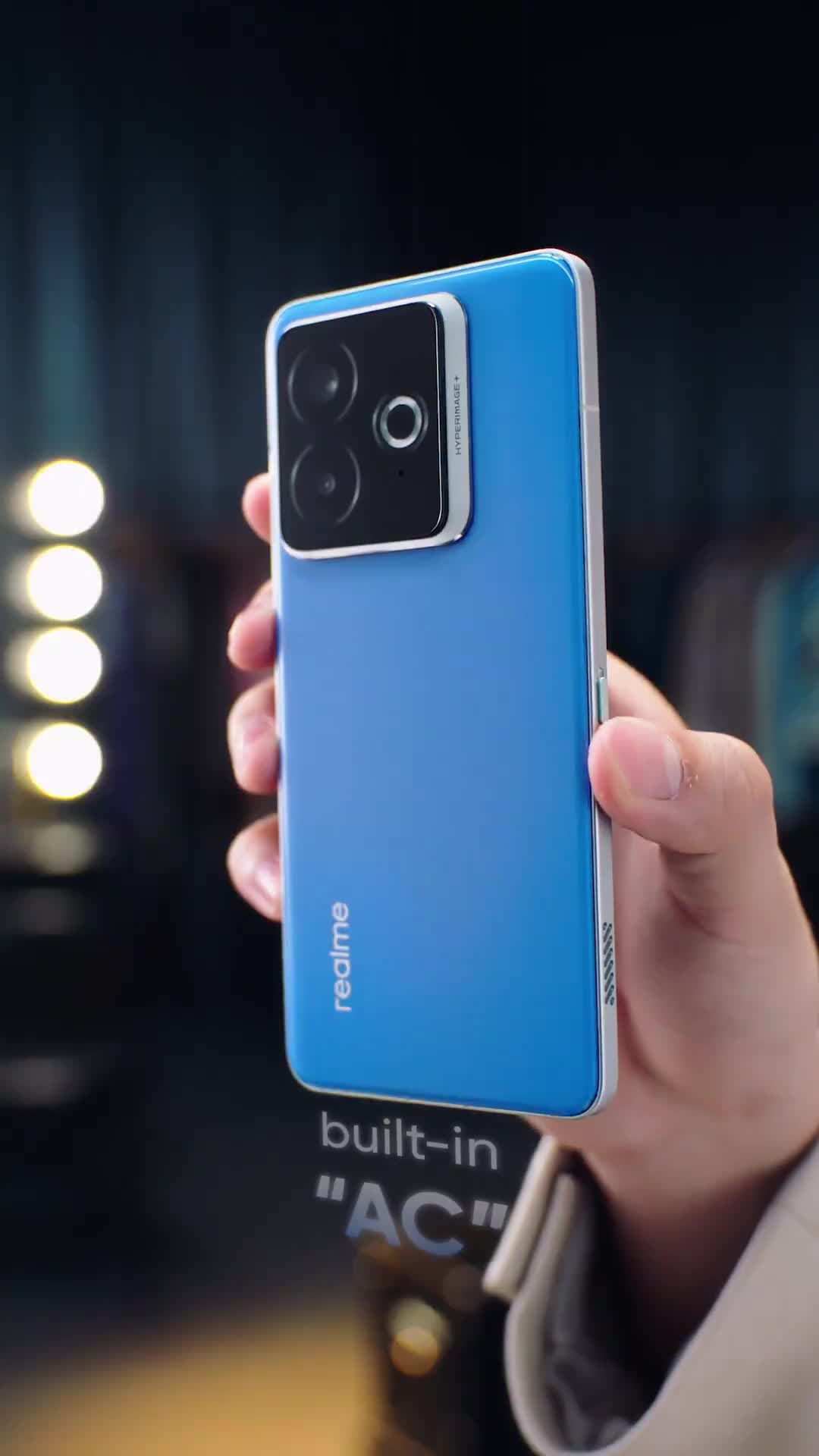 Realme представила смартфон с встроенным кондиционером для охлаждения