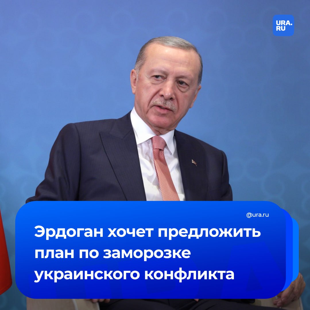 Эрдоган хочет предложить Зеленскому отказаться от вступления в НАТО минимум на 10 лет. Агентство Bloomberg сообщило, что турецкий президент представит три шага для прекращения конфликта на саммите G20 в Рио-де-Жанейро.   В его план также входит создание демилитаризованной зоны в Донбассе, контролировать ее будут международные миротворцы. Вместо вступления в НАТО Украина получит оружие и технику.