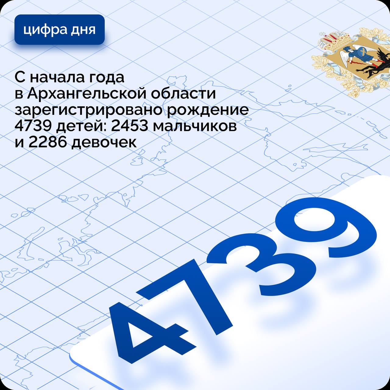 Архангельская область official С января по август 2024 года в Архангельской области зарегистрировано рождение 4739 детей: 2453 мальчиков и 2286 девочек, в том числе 55 двоен и 1 тройни  Самыми популярными именами у мальчиков стали Артём, Александр и Михаил, девочек чаще всего называли София, Анна и Ева.  Встречаются и редкие имена: например, Мефодий, Евдоким, Ерофей, Север и Тимьян у мальчиков, Азалия, Ассоль, Забава, Лета и Роза у девочек.  Жители Поморья активно регистрируют рождение детей при помощи суперсервиса «Рождение ребенка». Всего за восемь месяцев этого года при помощи суперсервиса регистрация рождения проведена для 1851... подробнее на канале: Архангельская область official @