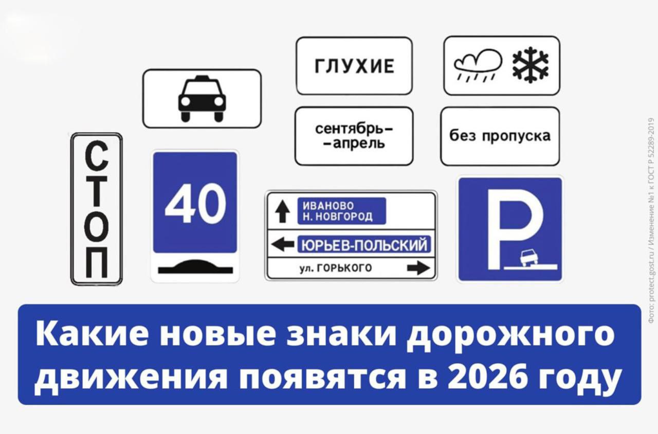 Более 60 новых дорожных знаков появятся на улицах России Они будут введены сразу на территории всей страны уже с 1 января 2026 года Новая система будет ориентирована на современные виды транспорта безопасность пешеходов и экологические требования Помимо отдельных знаков стандартных форм введут новые таблички с дополнительной информацией Особое внимание уделят пиктограммам например для знака Платная парковка Появятся дополнительные символы такие как оплата через приложение или СМС что сделает информацию более доступной для водителей и пешеходов Радио 104FМ Новая Россия Мы в МАХ
