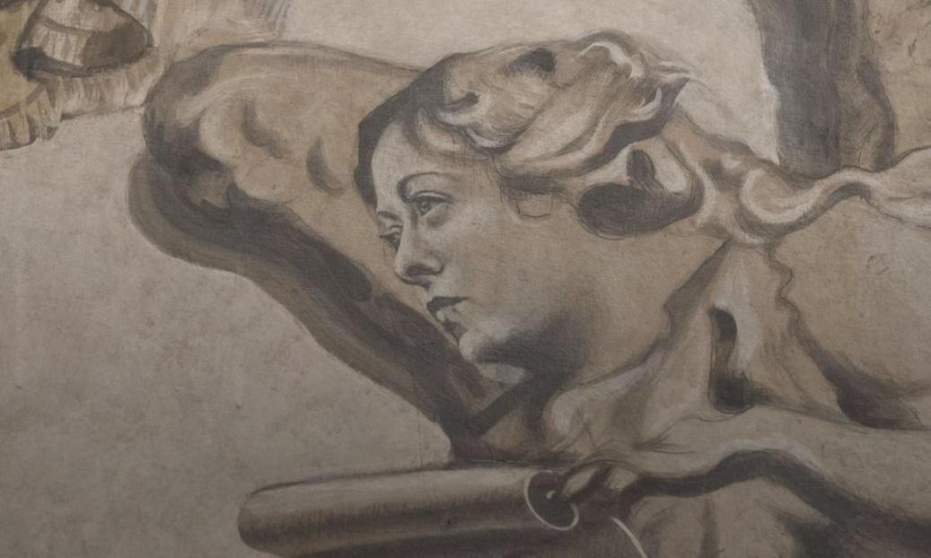 Ангел на фреске в римской церкви Сан Лоренцо ин Лучина после реставрации стал похож на Джорджу Мелони Работу на добровольной основе выполнял непрофессиональный реставратор Он заверил La Repubblica что не предполагал никакого сходства с итальянским премьер министром Однако лик Мелони со светлыми вьющимися волосами усмотрел даже настоятель церкви который признался что не видит в этом ничего предосудительного