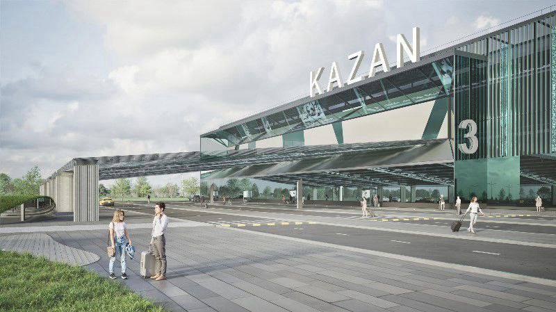 Новый терминал аэропорта Казани будет обслуживать только внутренние рейсы а терминалы 1 и 1А только международные Его откроют уже в 2026 году терминал сможет принимать 6 млн пассажиров в год kazan