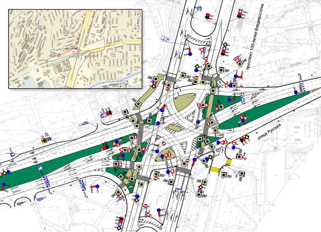 Новую схему движения на перекрестке Русской и проспекта 100 летия анонсировал ЦОДД Владивостока Пользователи соцсетей уже отмечают что не особо понятно что изменится и как теперь ездить на и так перегруженном участке Новые правила начнут действовать с 10 утра понедельника Для координации движения и помощи автомобилистам на перекрестке будет работать наряд ДПС