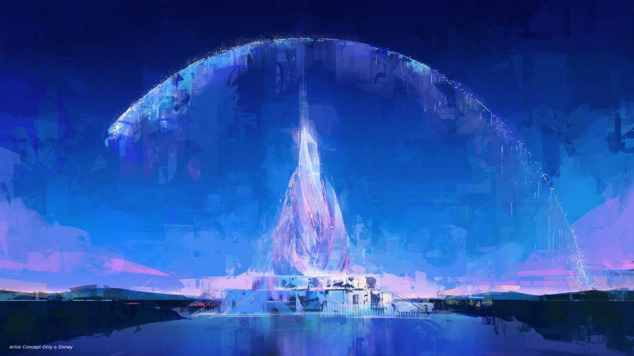 Стало известно как примерно будет выглядеть парк Disney в Абу Даби Судя по картинкам здесь замок станет куда более футуристичным чем в других местах на Земле sysoevfmabudhabi