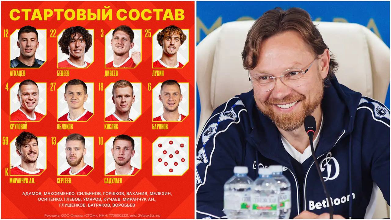 Всего один игрок Динамо в стартовом составе сборной России на матч с Боливией Сергеев единственный футболист бело голубых кто сыграет на ВТБ Арене с первых минут Осипенко Глебов и Ан Миранчук остались на скамейке так как в пятницу провели по 90 минут против Ирана в Волгограде При этом с Боливией выйдут сразу пять футболистов ЦСКА Дивеев Лукин Круговой Кисляк и Обляков Через три дня у армейцев дерби с Локомотивом в РПЛ от паровозов в старте только Баринов Пока у болельщиков ЦСКА не вспыхнула пятая точка назову коэффициенты на победу России дают 1 27 На ничью 6 30 На Боливию 13 00 Всем новички с промиком KARP получат до 15 тысяч фрибетов от Fonbet Вперед Немедля подписывайся на Карпа в Max
