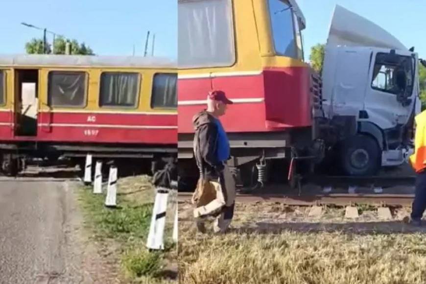 ДТП на железной дороге вагонетка протаранила грузовик Подробности случившегося рассказала realitatea md пресс секретарь Инспектората полиции Анений Ной Мариана Диденко По предварительным данным 63 летний мужчина управляя грузовиком марки DAF при пересечении железнодорожных путей столкнулся с вагонеткой за рулем которой находился 55 летний мужчина сказала Мариана Диденко Оба водителя прошли тест на алкоголь результат отрицательный
