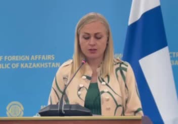 Касым-Жомарт Токаев и Элина Валтонен обсудили укрепление казахско-финских отношений и роль Казахстана в ОБСЕ
