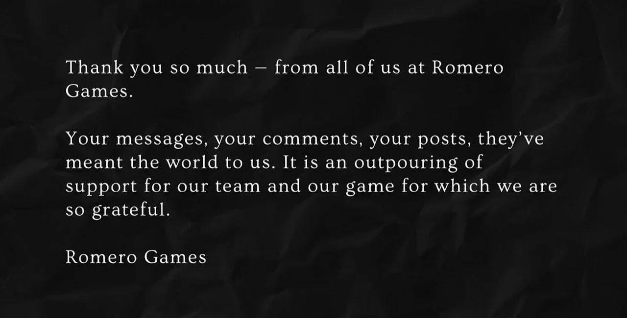 Студия Romero Games, основанная создателем DOOM, закрывается. Разработчики до последнего готовились к анонсу новой игры, соцсети активизировались, Джон Ромеро выступал на стримах — но через день после встречи с Microsoft 100 сотрудников остались без работы. Причина — отмена главного проекта и прекращение финансирования. Epic Games Store