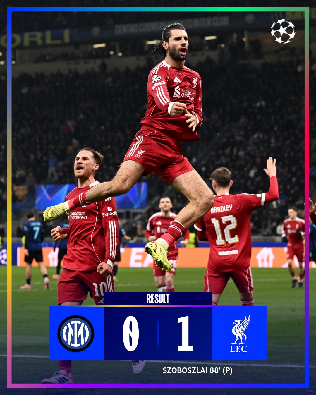 Ливерпуль вырывает победу над Интером в гостях Успех команде принес гол с пенальти в самой концовке поединка