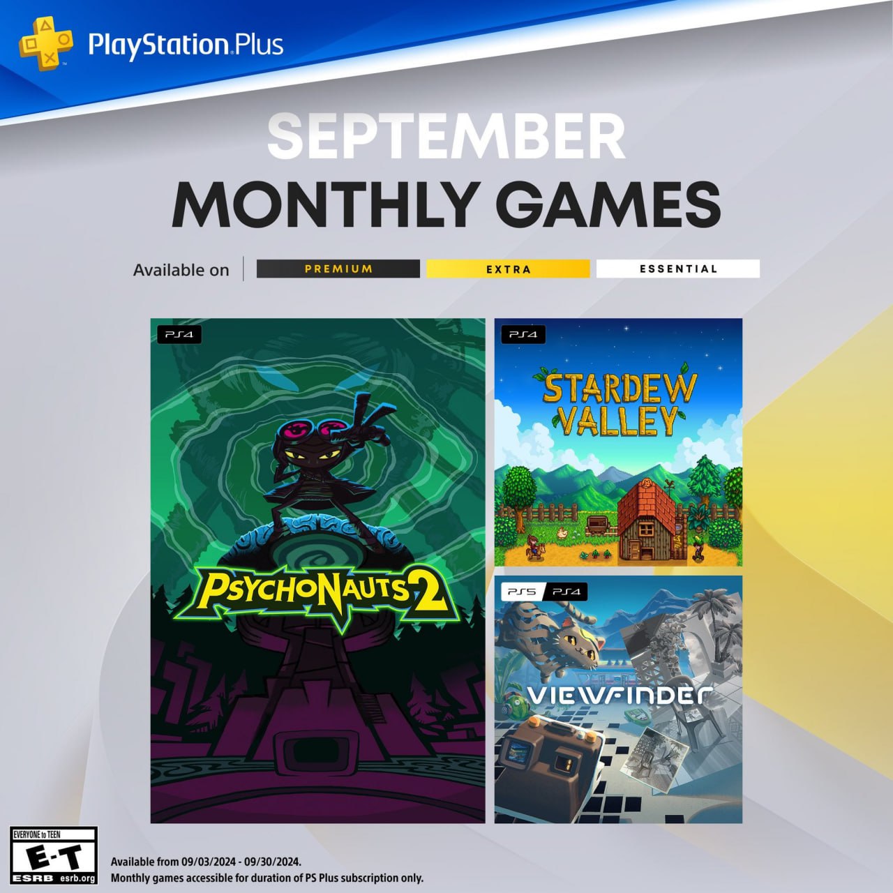 Сиквел про похождения Распутина будет следующей игрой в раздаче PlayStation Plus со второго сентября Также игрокам предложат Viewfinder и Stardew Valley которые можно будет забрать себе в библиотеку