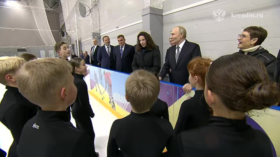 Путин призвал начинающих спортсменов к трудолюбию и целеустремленности