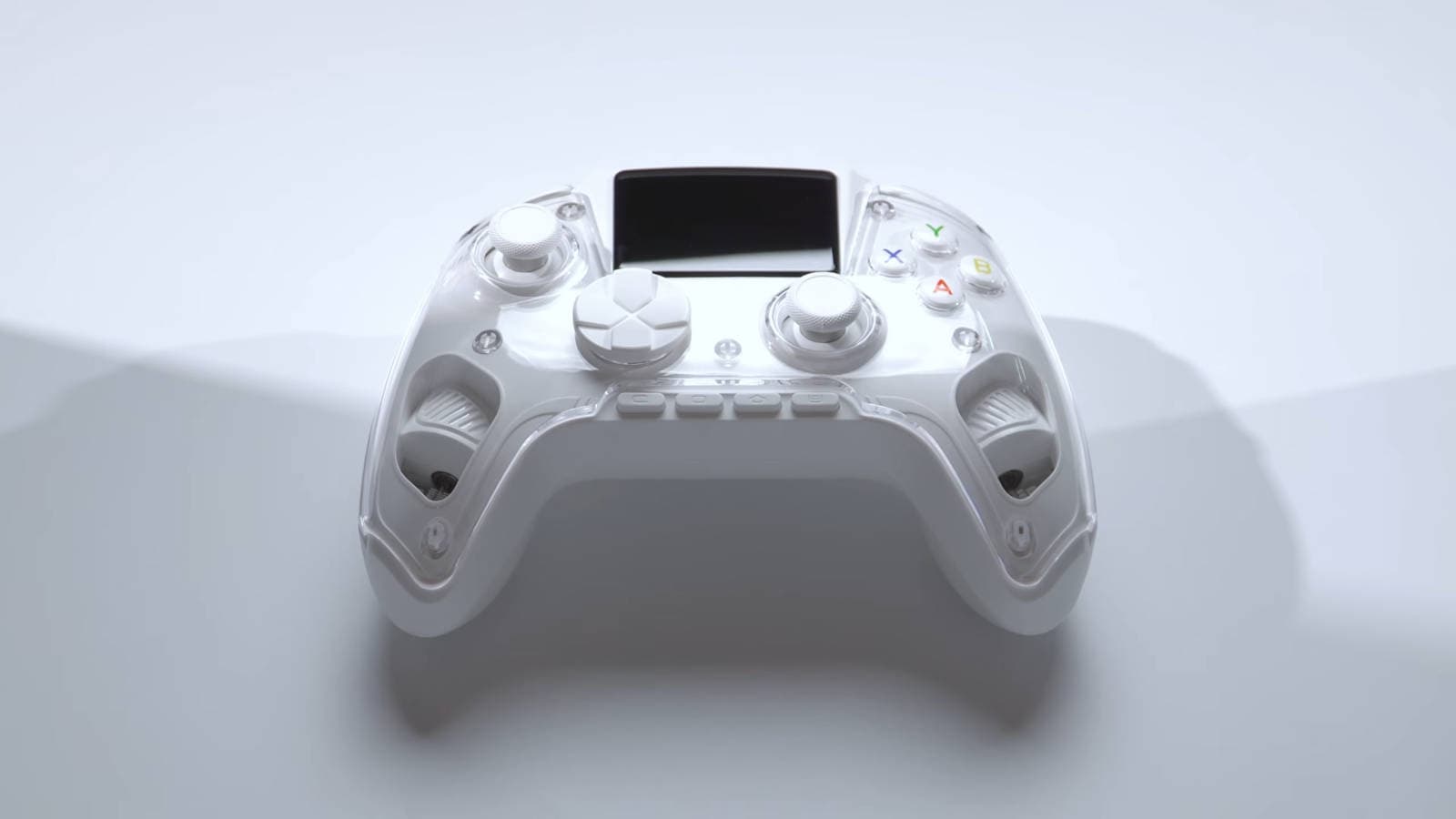 Anbernic представила контроллер RG G01 с экраном и функцией измерения сердечного ритма В будущем компания Anbernic собирается выпустить геймпад RG G01 С IPS дисплеем программируемыми кнопками сенсором для мониторинга сердечного ритма и двухрежимными триггерами