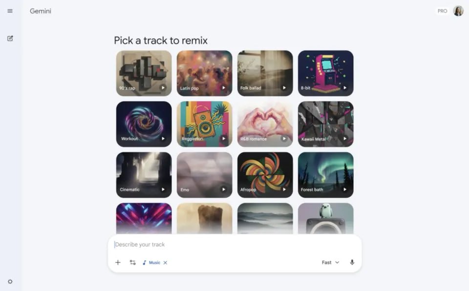 Компании Alphabet Inc и Apple Inc добавляют в свои основные потребительские приложения функции генеративного искусственного интеллекта ориентированные на музыку GOOGL AAPL Искусственный интеллект Gemini от Google теперь может создавать 30 секундные музыкальные треки на основе текста фотографий или видео загруженных пользователями с помощью новейшей модели Lyria 3 от Google DeepMind сообщила компания в среду в своем блоге Эта функция которая может генерировать тексты песен или чисто инструментальные композиции будет доступна пользователям старше 18 лет на нескольких языках Она уже доступна в настольной версии Gemini а в мобильном приложении появится в ближайшие несколько дней сообщили в компании jkinvest news jkinvest