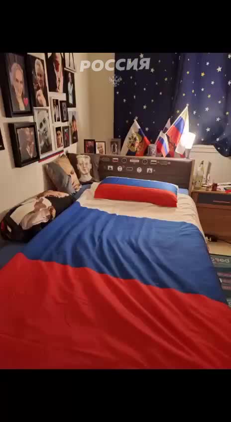 В Германии поклонница Шамана создала уникальный интерьер в русском стиле