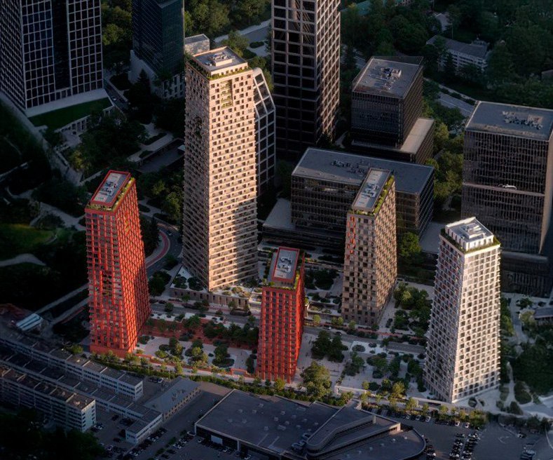 новыйпроект Компания Forma начала бронирование квартир в жилом комплексе на месте бывшей производственно ремонтной базы Газпрома на улице Обручева 27 корп 2 5 в Обручевском районе ЮЗАО Площадь участка под застройку составляет 2 5 гектара Общая площадь квартала 87 5 тыс кв м в том числе более 54 тыс квадратов жилья Это пять башен переменной этажности 16 35 этажей Однокомнатные квартиры стоят от 20 5 млн рублей Проект будут реализовать в две очереди Разрешение на строительство планируют получить в феврале 2026 года а сдача ожидается в 2029 2030 годах elitnoe