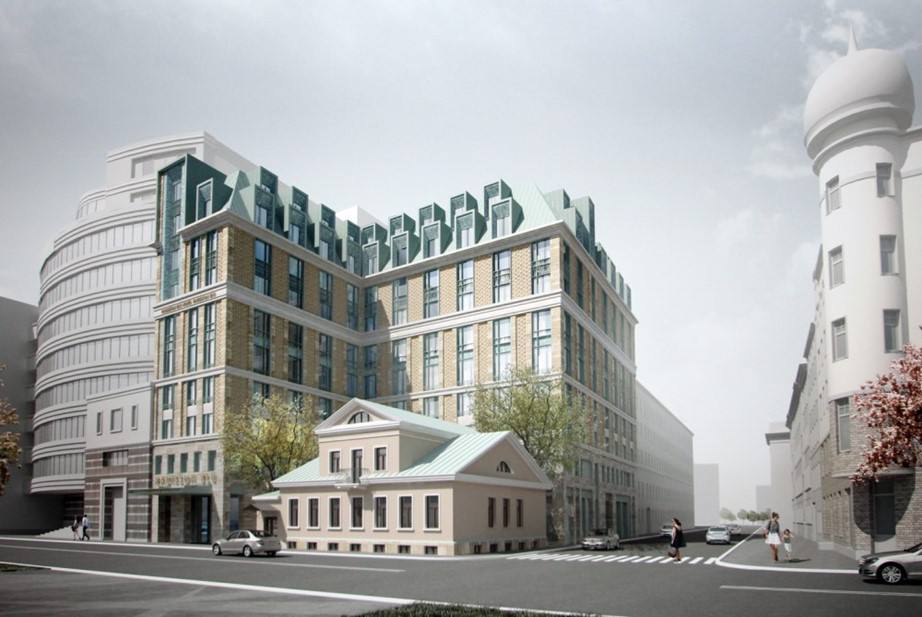 Гостиницу на Петроградской набережной в форме книжки построят к 2029 году Госстройнадзор выдал разрешение на реконструкцию здания под отель Аврора на Петроградской набережной 24 следует из данных сайта ведомства Документ опубликовали в четверг 13 ноября Он будет действовать ровно 2 года до 13 ноября 2027 го Как сообщили ДП в компании City Solutions будет построен отель площадью около 9 1 тыс м² включающий десятиэтажное здание и благоустроенный внутренний двор площадью 1 4 тыс м2 КГА Подписаться на ДП в Telegram MAX