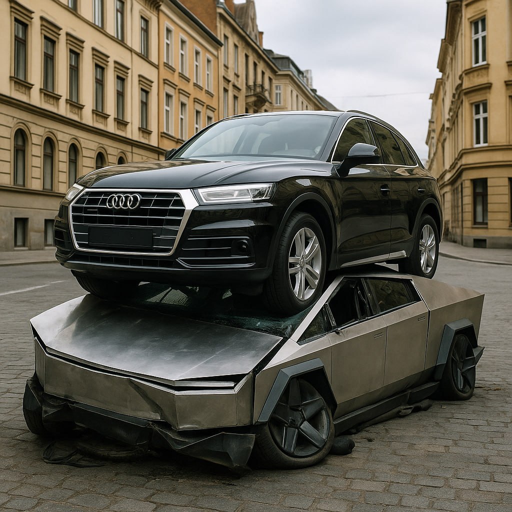 Спрос на Tesla в ЕС снизился почти вдвое По данным Ассоциации европейских автопроизводителей, в апреле текущего года было зарегистрировано на 46,1% меньше электромобилей американского производства, чем в том же месяце годом ранее. При этом, покупки именно машин с электрическим двигателем растут, и особенно значительно в таких странах, как Германия, Франция, Испания и Бельгия. Среди брендов, покупки которых особенно выросли, фигурируют испанская Cupra, итальянская Alfa Romeo, французская Alpine подразделение Renault и китайская SAIC Motor. Про другие автоконцерны из Поднебесной европейцы стыдливо умолчали. Конечно, а то Дональд возьмёт и ещё пошлины увеличит. #АВТОМИР Колючий Телеграм Колючий Дзен