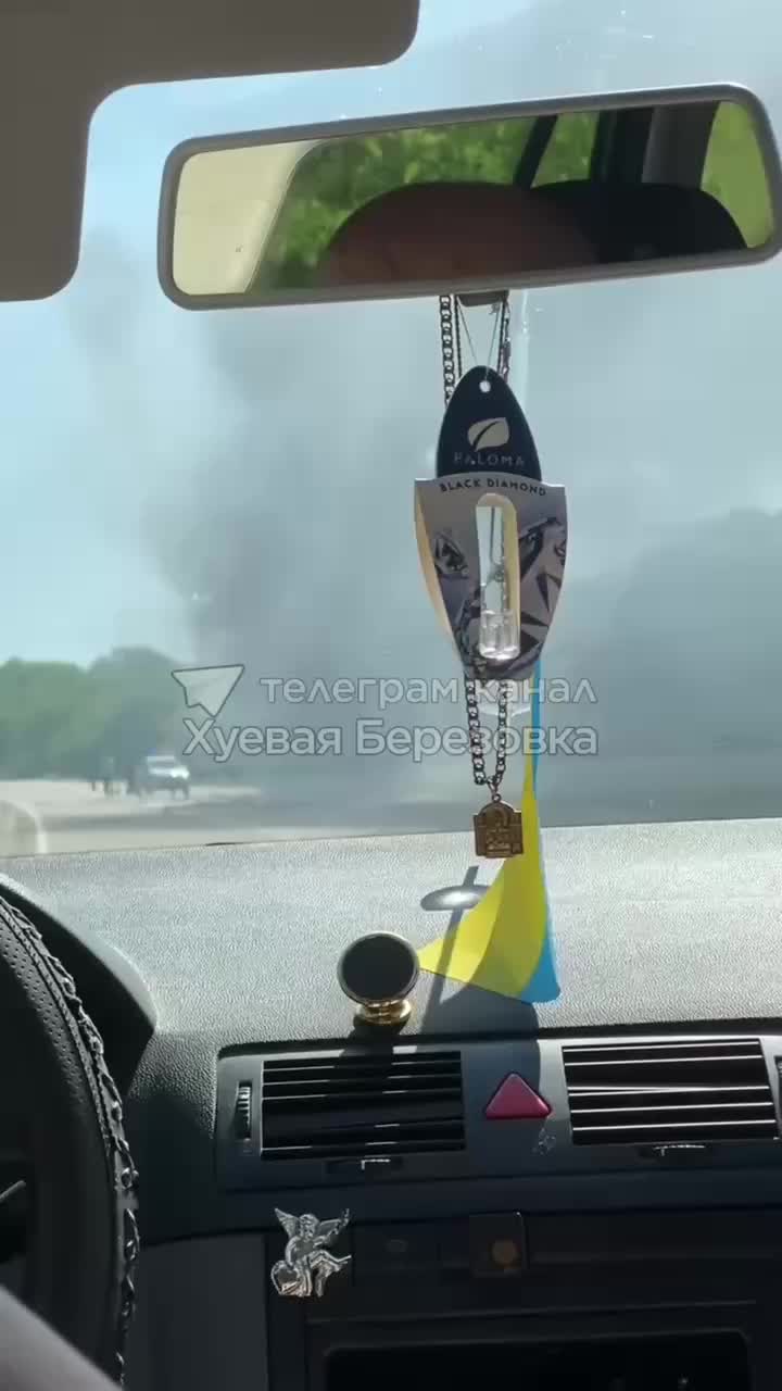 Взрыв автомобиля ТЦК в Донской Балке: один погибший