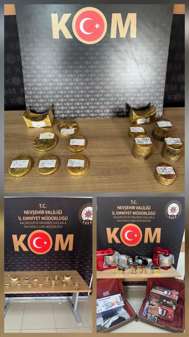 В Турции правоохранители задержали узбекистанцев которые пытались незаконно провезти в страну золото стражи порядка заметили подозрительные кухонные приборы внутри которых находилось золото общим весом 61 кг 121 г общая стоимость изделий оценивается примерно в 8 3 млн долларов подозреваемых задержали ведется расследование