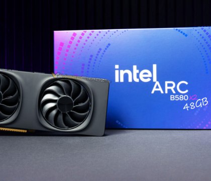 Intel готовит продвинутую версию ARC B580 с двумя графическими процессорами и 48 ГБ памяти — Videocardz Журналисты тематического портала Videocardz со ссылкой на свои источники сообщают, что один из ключевых AIB-партнеров Intel занимается разработкой продвинутой версии видеокарты ARC B580. Согласно их данным, она получит сразу два графических процессора и заметно увеличенный объем видеопамяти. Читать далее